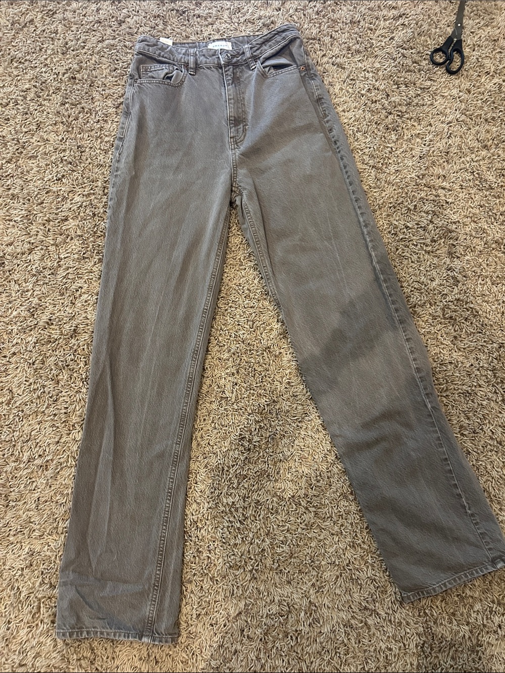 PacSun Women's Boyfriend Jeans - Faded Gray Taupe